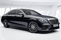 Rent car with driver in Paris in Mercedes S class