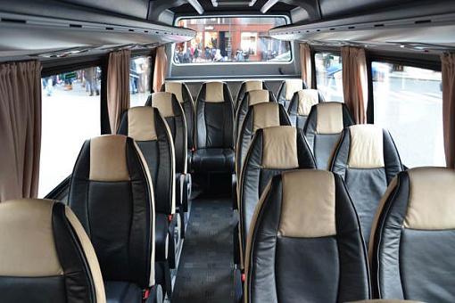Transfer from airport in bus Mercedes Sprinter